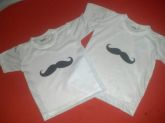 Camiseta Infantil Bigode