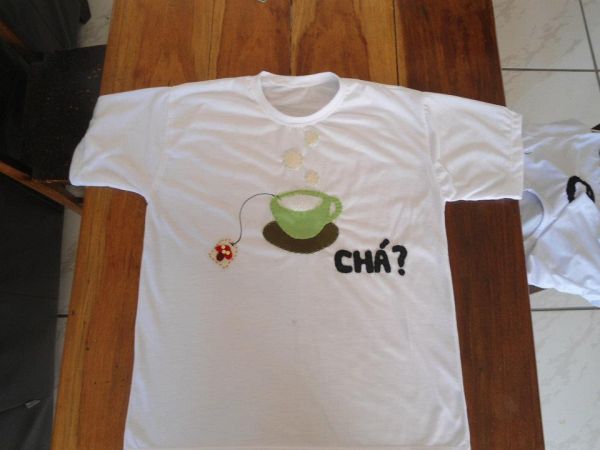 Camiseta- chá especial